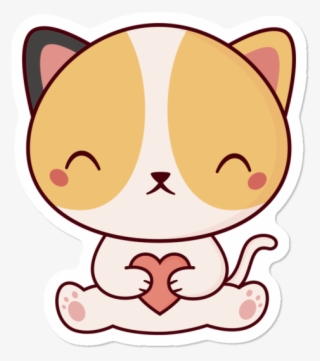 Kawaii Cute Cat Kitten - Kitten #9106364