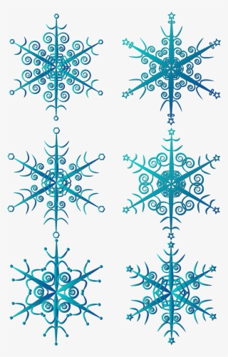 Snowflake Decoration Blue Simple Element Png And Vector - Ninja Yıldızı Resimleri #9107328