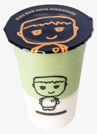 Matcha Milk Tea Soya Beancurd - Cartoon #9107791