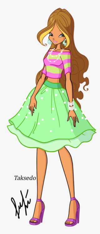 592 X 1350 5 - Winx Flora Glam Glitter #9108505