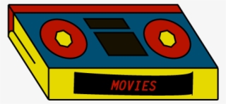 Movie Tape Illustration By Daniel Carrera - Circle #9109186