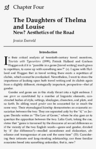 The Daughters Of Thelma And Louise - Document #9109414