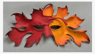 New Orleans Mardi Gras Masks Png - Maple Leaf #9109451