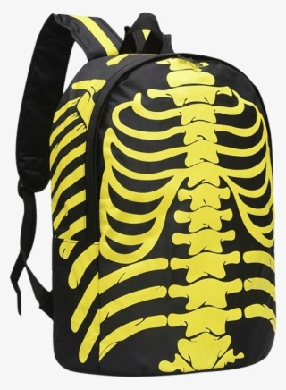 Wholesale Noctilucence Skull Striped Backpack ,we Boost - Mochilas Bonitas Para Hombre #9110005