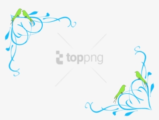 Free Png Download Love Border Designs Png Images Background - Flower Vector Background Png #9110176