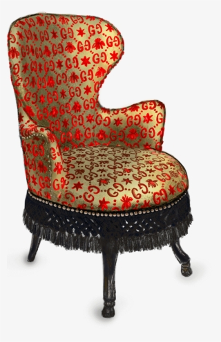 Gucci Jacquard Chair Red #9110374