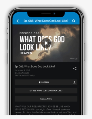 Back To The Bible Canada App With Truth And Life Today - Smartphone #9110640