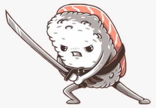 Samurai Sushi Cartoon #9110792