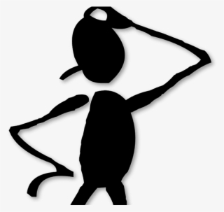 Silhouette Of A Puzzled Man Silhouette, Clip Art, Puzzle, - Being Confused #9111617