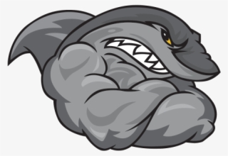 Muscle Clipart Shark - Logo Shark Png #9111626 Muscle Clipart Shark - Logo Shark Png #9111626