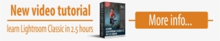 Learnlightroomclassic Banner More Info - Graphic Design #9111846