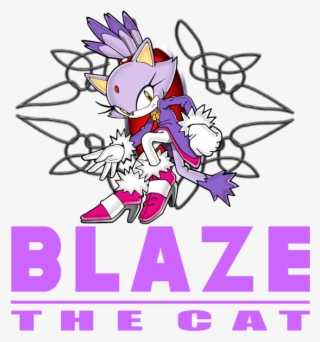 Blaze The Cat - Blaze The Cat Logo Png #9113115