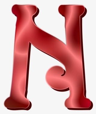 This Free Icons Png Design Of Alphabet 12, Letter N #9113564