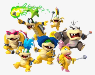 These Leaders Of The Koopa Troop Are Always Getting - Super Mario Bros Bad Characters #9114083