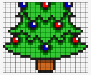 Mario Christmas Tree Part - Mario Christmas Tree Perler #9114268
