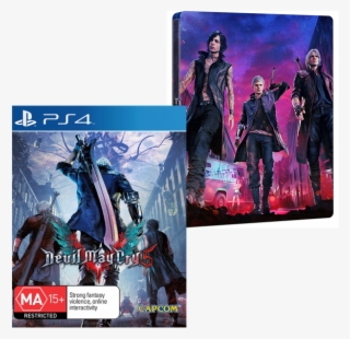 Devil May Cry V - Devil May Cry 5 Steelbook #9115302