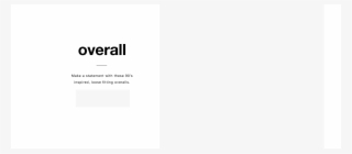 Pacsun Denim - Women's Overall - Architecture #9115652