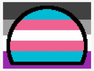 Transgender And Asexual Flag By Skye99 - Bicycle Wheel Transparent Background #9116110