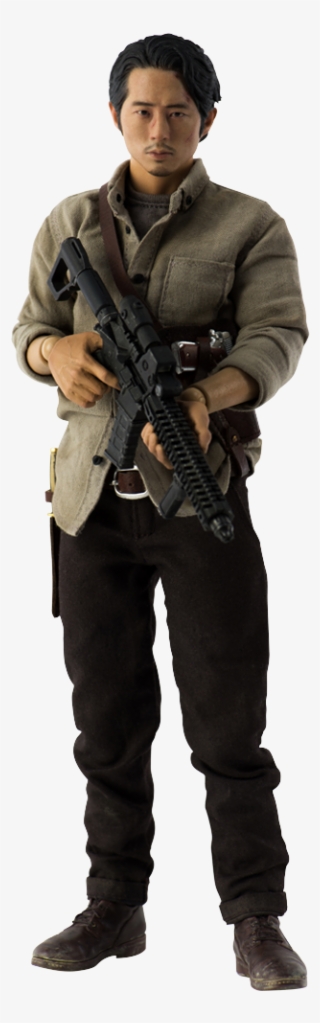 Threezero Glenn Rhee Sixth Scale Figure - The Walking Dead Glenn Rhee 1/6 Scale Figure #9117427