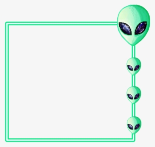 #neon #glow #alien #square #green #aliens #freetoedit #9118252