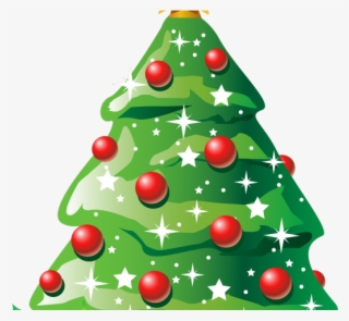 Christmas Gifts Clipart - Cartoon Christmas Tree Png #9118953