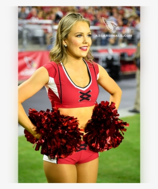 Images Of The Cardinals Cheerleaders During The Second - Cheerleading #9121743