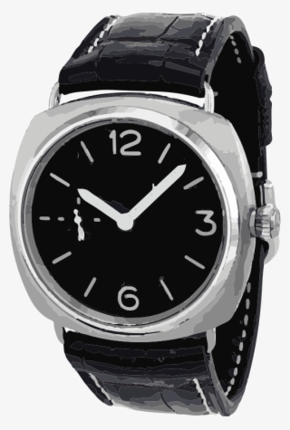 Vintage Black Swiss Watch Horlogerie - Panerai Luminor Marina America's Cup #9121770