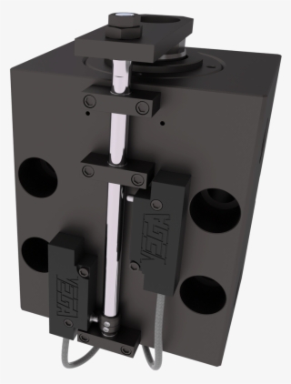 A Front View Of The V450 Cm Block Cylinder - Vega Cylinder #9121990