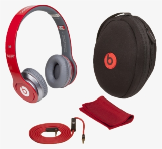 Red Solo Beats By Dre Pack - Fone Beats Dr Dre #9123221