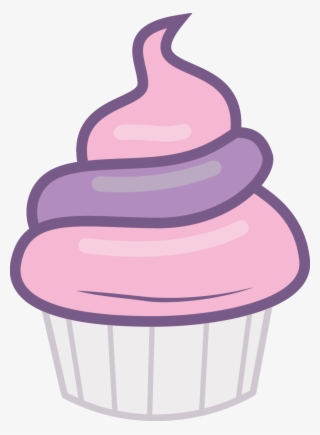 Cupcake Vector Colorful - Mlp Food Vector #9123878