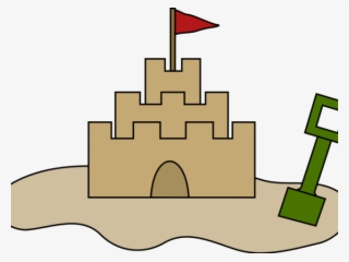 Pixel Clipart Sandcastle - Sand Castle Transparent Background #9123946