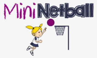 Mini Clipart Netball - Cartoon #9124006