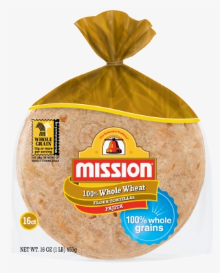 Mission Wheat Tortilla Nutrition Label #9124009