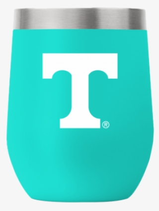 Tennessee 12oz Stemless Teal Tumbler - Emblem #9124387 Tennessee 12oz Stemless Teal Tumbler - Emblem #9124387