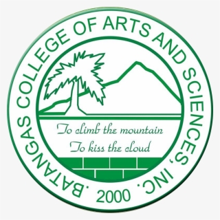 The Logo Of The School Was Inspired By Mount Maculot - Batangas College Of Arts And Sciences Logo #9125003