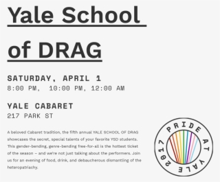 Pride @ Yale Sponsored By The Lgbtq Co-op Aims To Foster - Circle #9125409