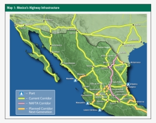 Map Of Mexico States And Cities - Atlas #9125943