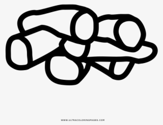 Firewood Coloring Page - Mewarnai Api Unggun #9128201