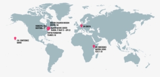 Map - South Korea In The World #9128317