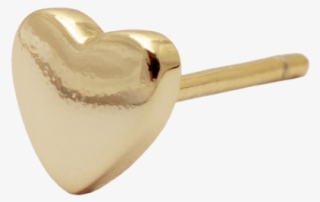 Single Heart Stud Earring #9129687