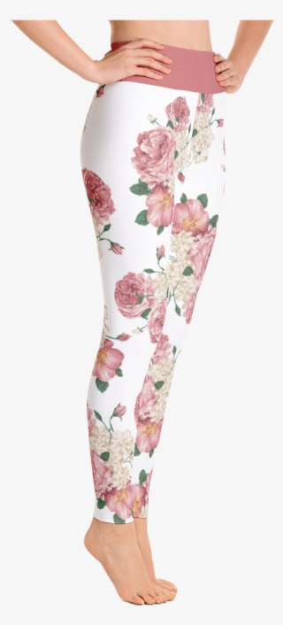 Floral Print Leggings - Nightwear #9130323