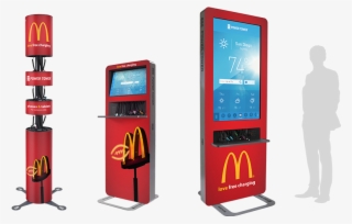 Custom Branding Available On Every Station - Estacion De Recarga Movil #9130472