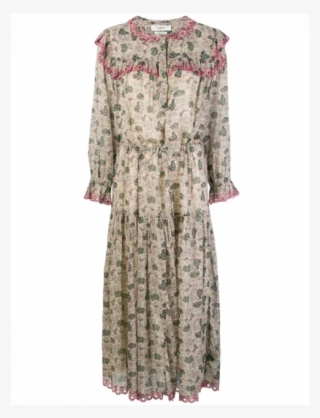 Nwt Etoile Isabel Marant Eina Floral Print Dress Size - Gown #9130537