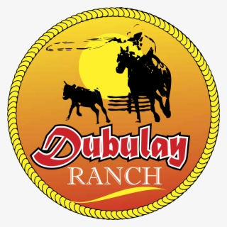 Dubulay Ranch Logo Png Transparent - Silhouette #9131646