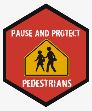 Pedestrian Safety - School Crossing Sign #9132971