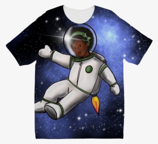Raineng In Space Sublimation Kids T-shirt - Cartoon #9133024