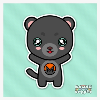 Monero - Kawaii Crypto Panther #9133419