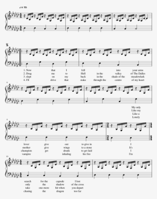 No Shade In The Shadow Of The Cross - Twice Sheet Music #9133451