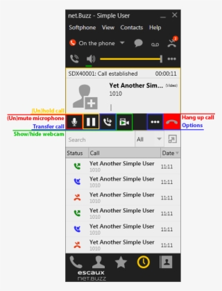 Netbuzzcallingen - Bria Phone #9133760