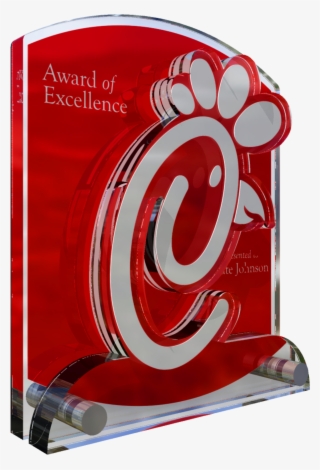 Chick Fil A - Custom Acrylic Plaque Award #9133860